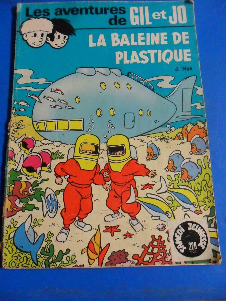 Les aventures de Gil et Jo - La baleine de plastique, Livres, Une BD, Enlèvement ou Envoi, Utilisé