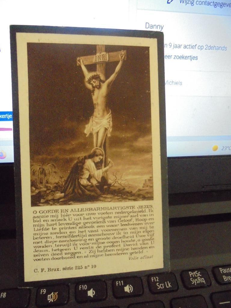 dp Eduardus Roels, Verzamelen, Bidprentjes en Rouwkaarten, Ophalen of Verzenden, Bidprentje