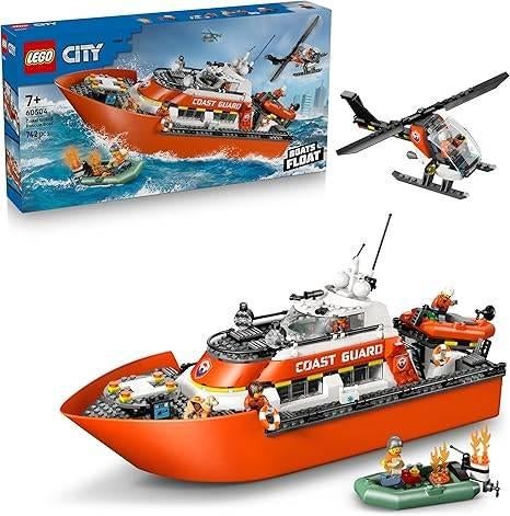 LEGO City | Rescue Boat | LIVRAISON GRATUITE, Neuf, -, Ensemble complet, LEGO