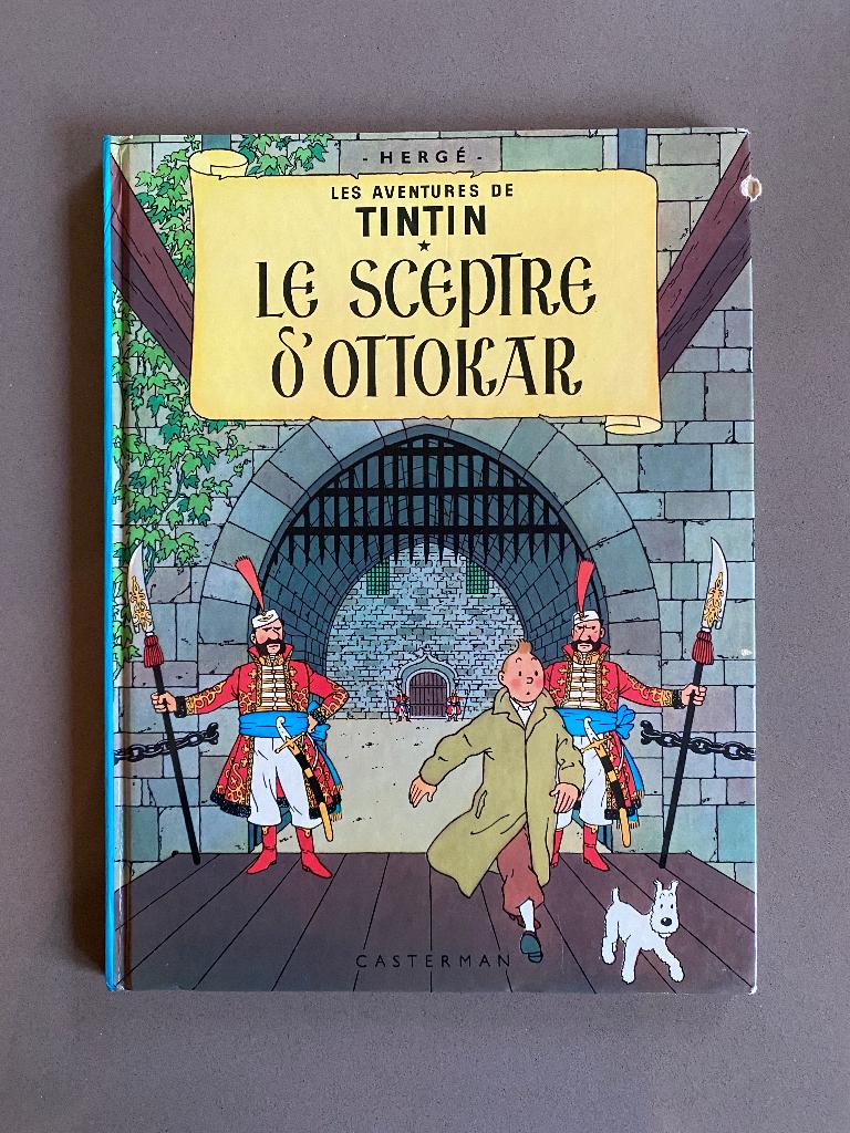 BD Tintin - Le sceptre d'Ottokar - C2, Enlèvement ou Envoi, Une BD, Utilisé, Hergé