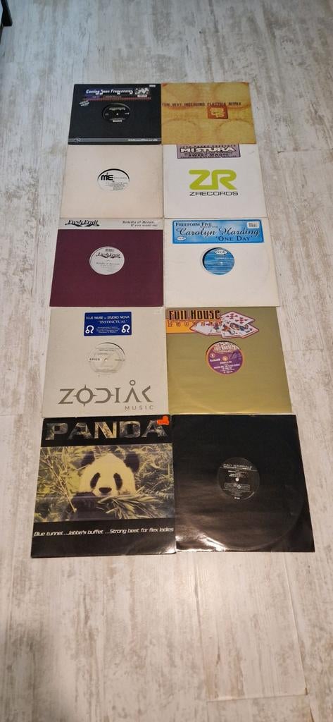 Vinyl Funky House & Lounge Collectie 10 stuks, Cd's en Dvd's, Vinyl | Dance en House, Gebruikt, Ambiënt of Lounge, 12 inch, Ophalen of Verzenden