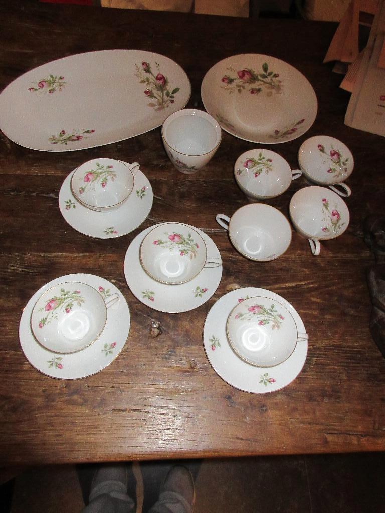 Service vintage en porcelaine BAVARIA avec les points Tide, Enlèvement