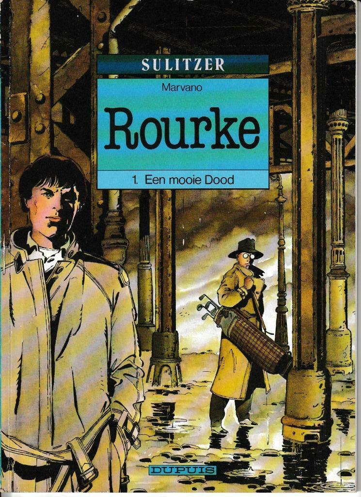 Vier strips Rourke - volledige reeks., Verzenden