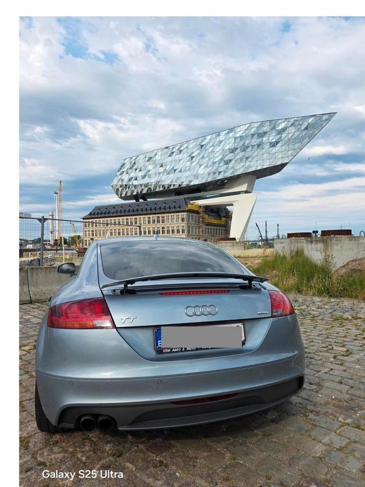 Audi TT quattro sline TFSI 200cv, Auto's, Automaat, Euro 5, TT, Zwart