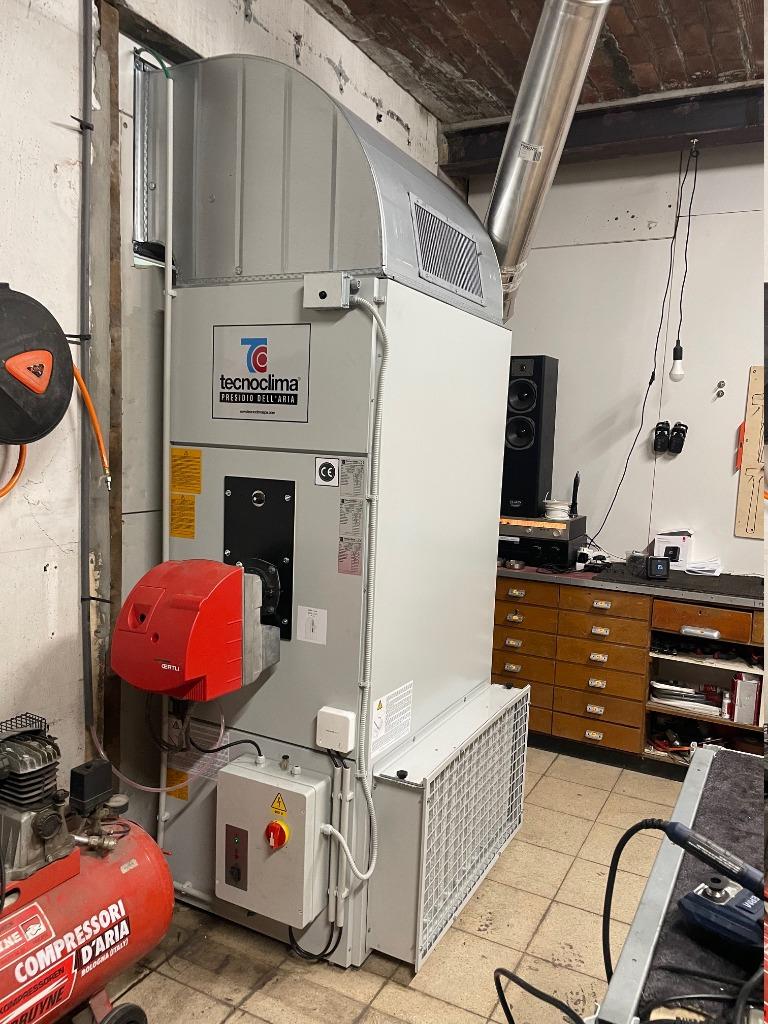 Warmeluchtgeneratoren Technoclima Energy op mazout/gas, Ophalen, Nieuw, Kachel, Hoog rendement (Hr)