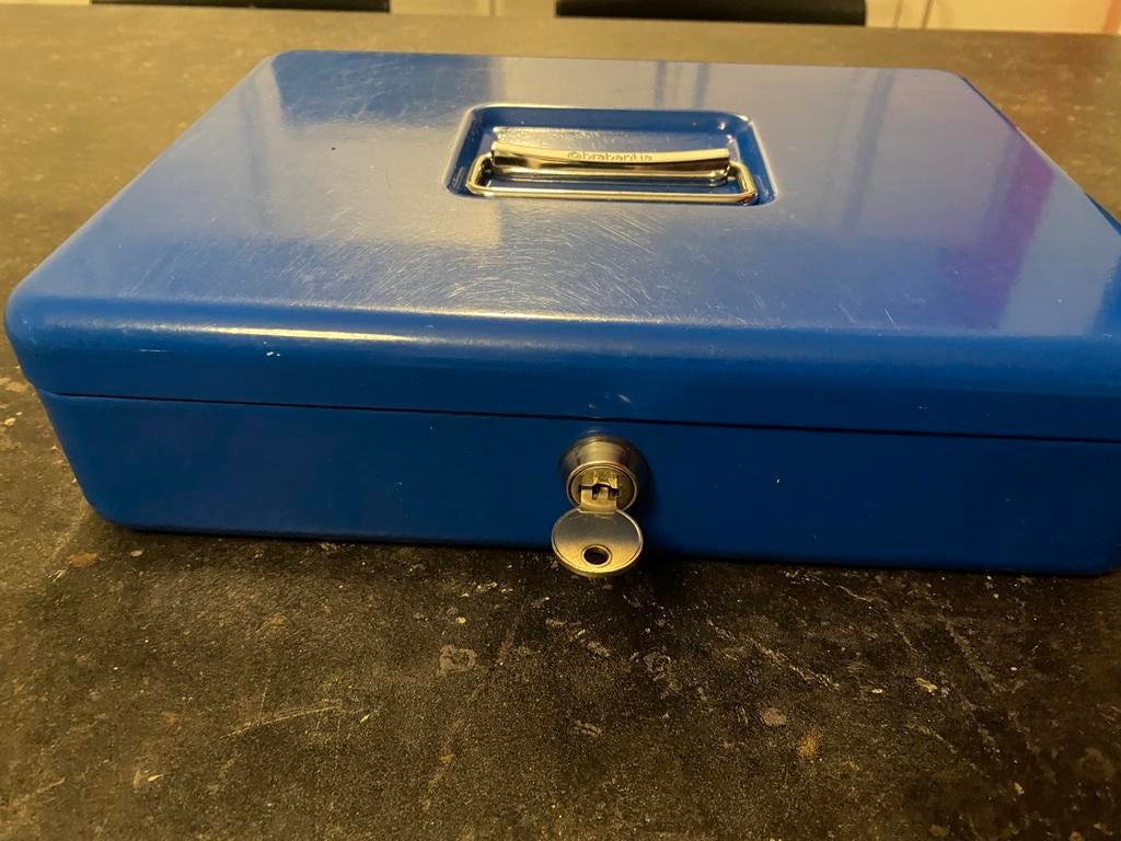 Boite ou coffre avec clé en metal Brabantia, Enlèvement, Comme neuf