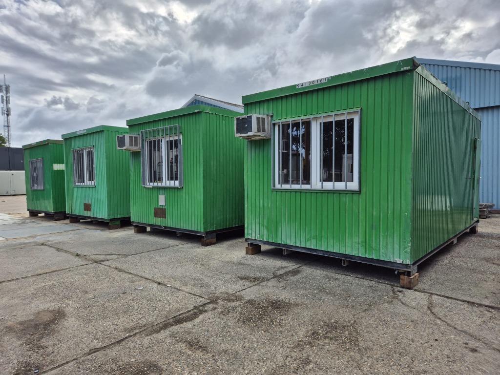 Meerdere 6x3m kantoorunits / bouwketen / woon/schaftunits, Zakelijke goederen, Ophalen of Verzenden