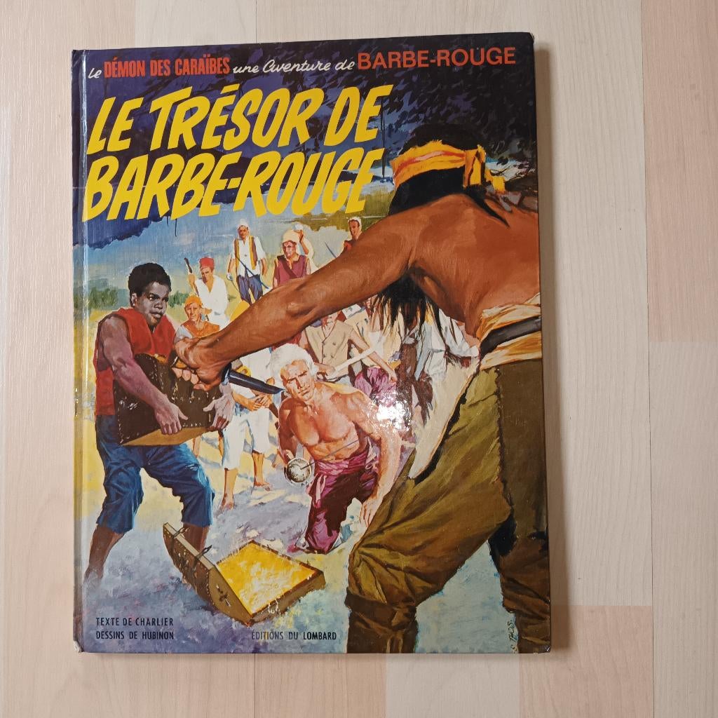 BD Le trésor de Barbe-Rouge EO 1971, Enlèvement ou Envoi, Une BD, Utilisé, Charlier et Hubinon