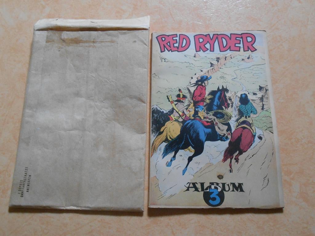 Red Ryder 3 sc 1950 1 ste druk. In originele Dupuis verpakk, Enlèvement ou Envoi, Une BD, Comme neuf, Harman
