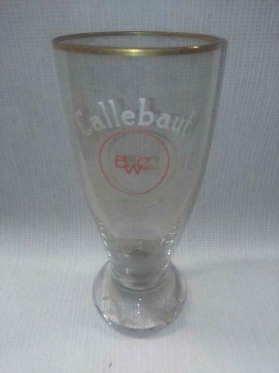 Bierglas Callebaut Wieze 3, Verzamelen, Biermerken, Ophalen of Verzenden, Gebruikt, Glas of Glazen, Overige merken
