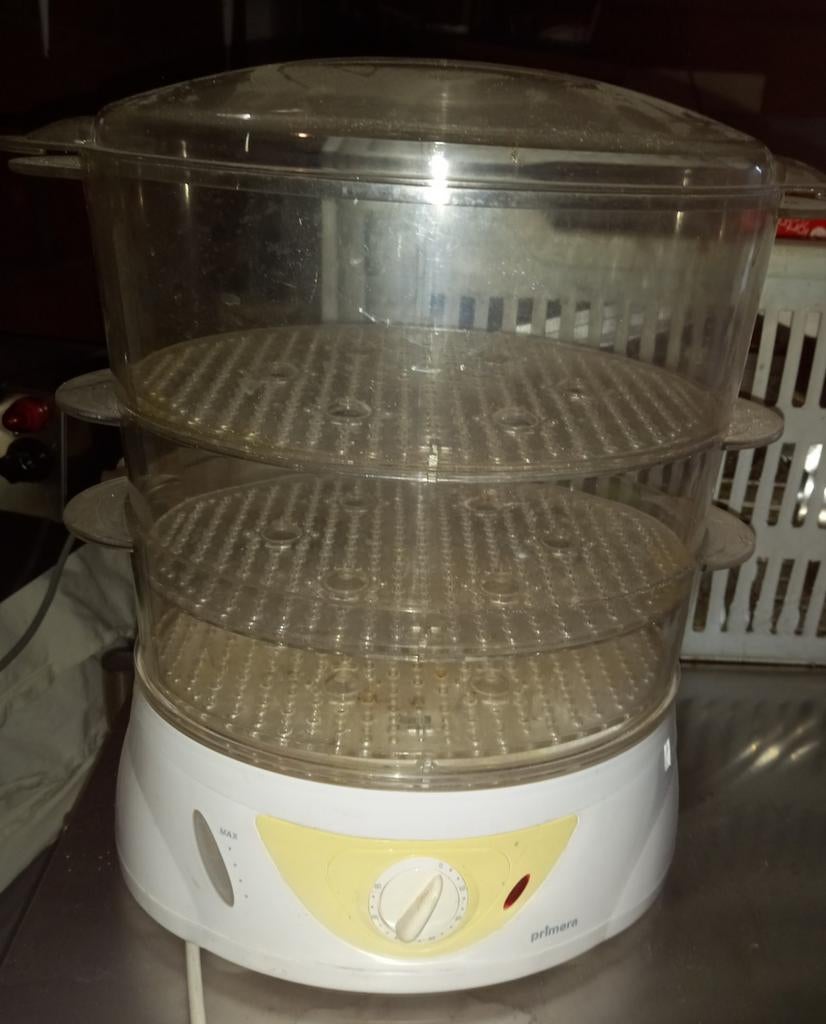 Cuiseur vapeur Primera 3 compartiments, Electroménager, Enlèvement, Comme neuf