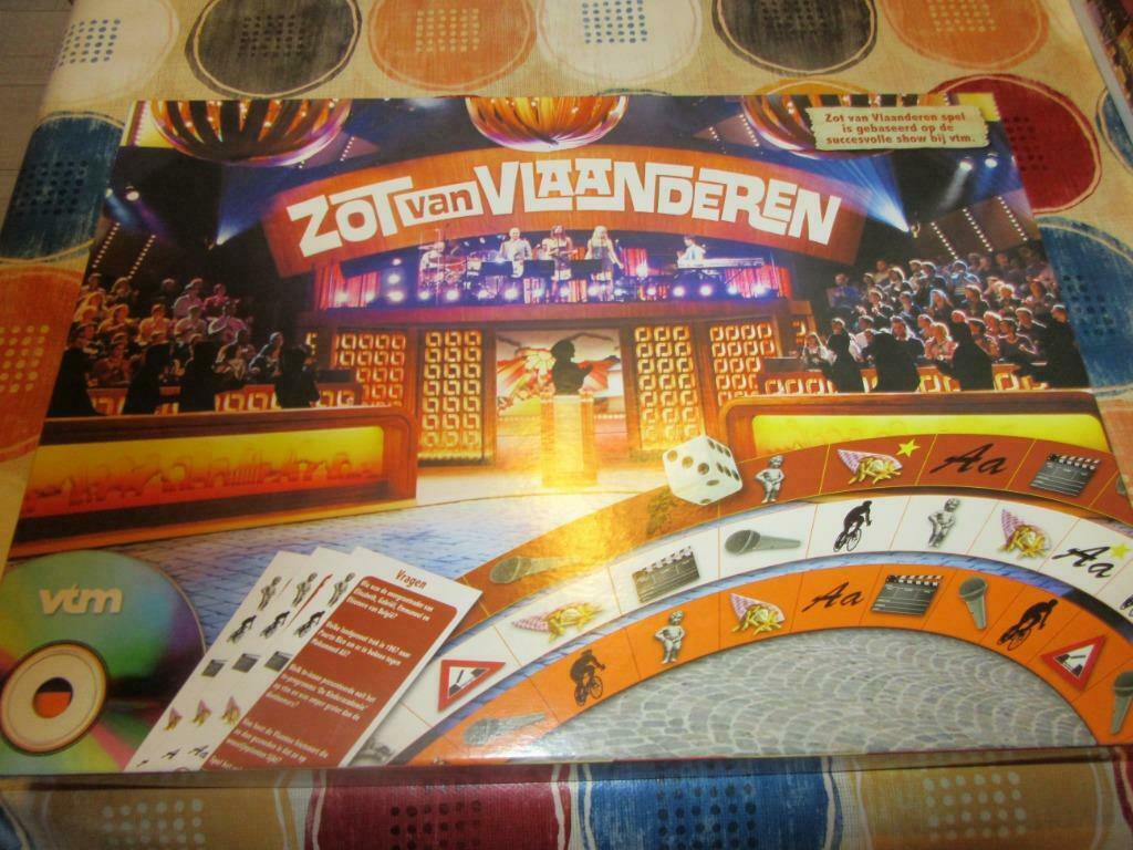 Zot van vlaanderen, Ophalen, Vijf spelers of meer, Zo goed als nieuw, Vtm