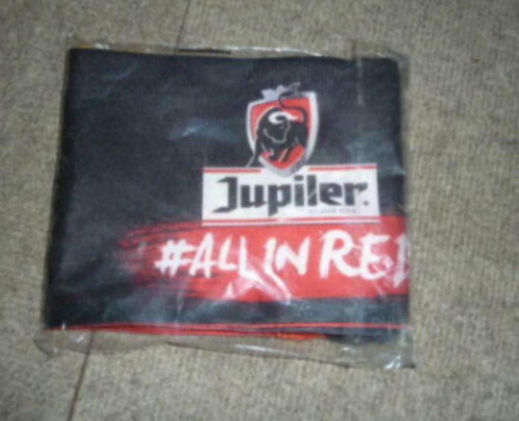 # Sjaal JUPILER #All in Red ~ Belgian Red Devils - Sealed, Verzamelen, Ophalen of Verzenden, Nieuw, Overige typen, Jupiler