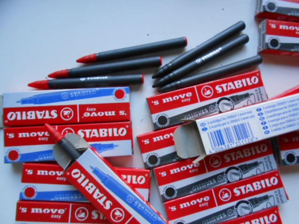 Stabilo Easy original navullingen voor zwart en rood, Diversen, Ophalen of Verzenden, Nieuw