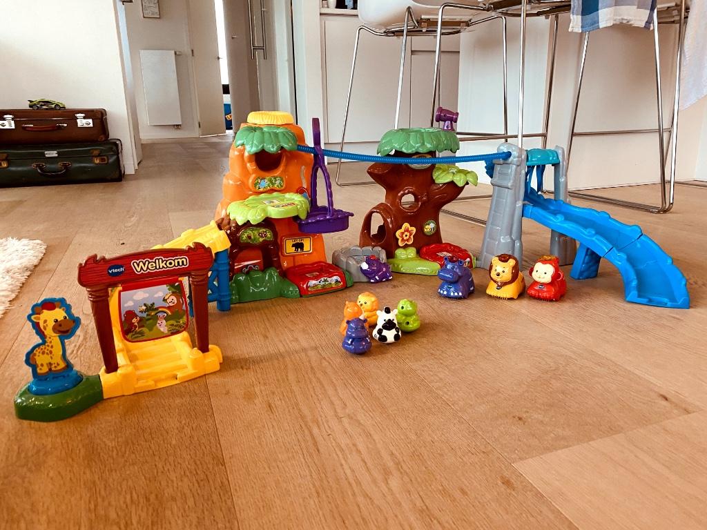 Vtech Zoef Zoef Dieren Avonturenjungle, Kinderen en Baby's, Speelgoed | Vtech, Ophalen, Gebruikt, 2 tot 4 jaar