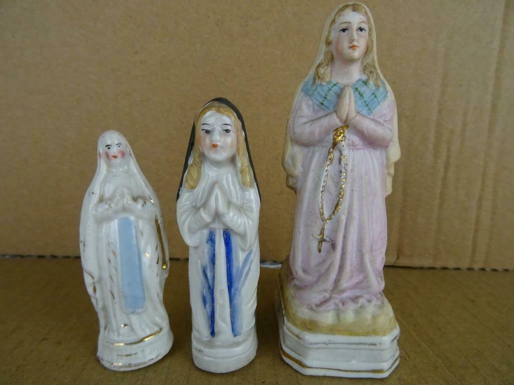 Antiek Mariabeeldje collectie Mariabeeldjes 1850 Los te koop, Ophalen of Verzenden