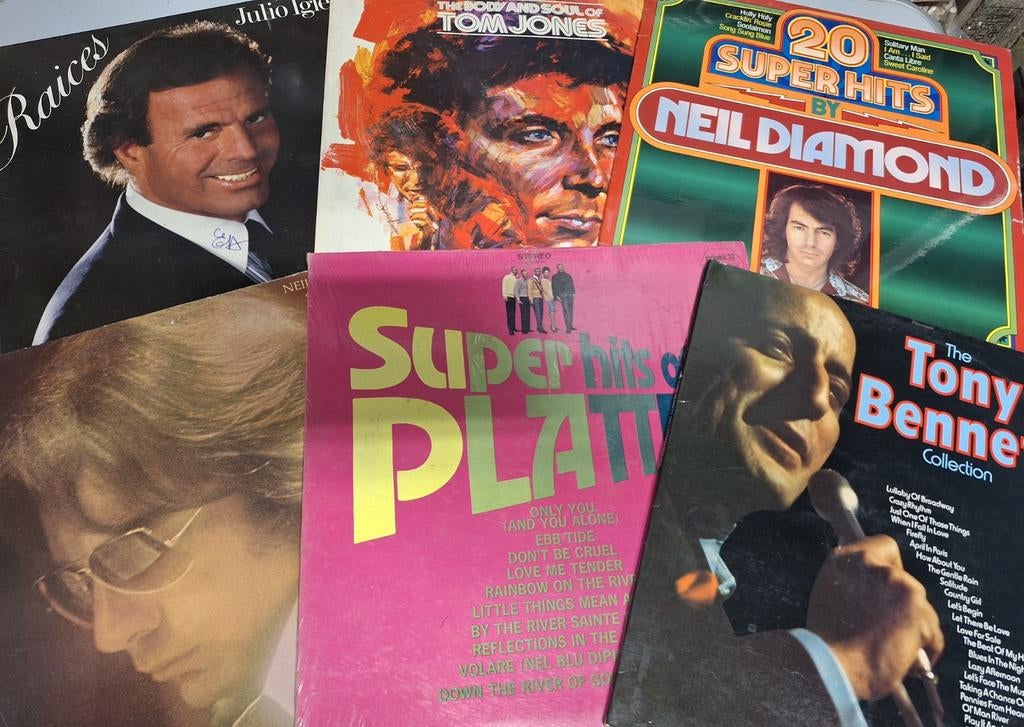 Lot 40 x Lp's Vinyl Pop Rock Funk 70's/80's (31), Gebruikt