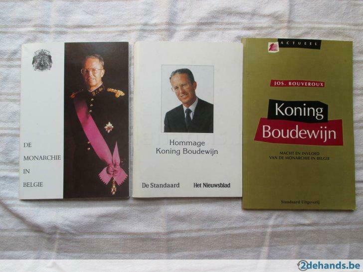 Boekjes koning boudewjn, Boeken, Ophalen of Verzenden, Gelezen