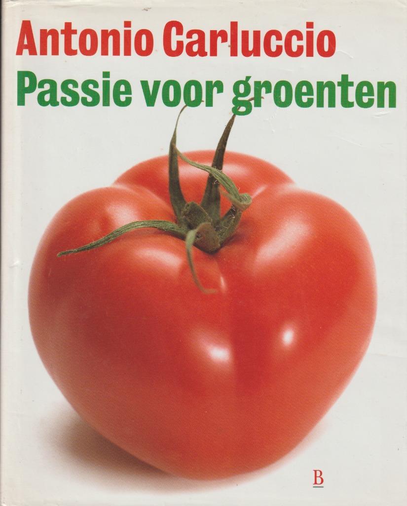 Boek - Passie voor groenten - Antonio Carluccio., Envoi
