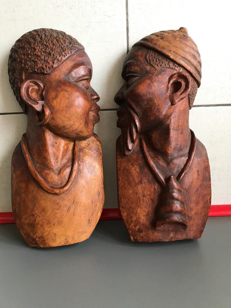 Congo pendant hout sculptuur origineel perfecte staat, Enlèvement