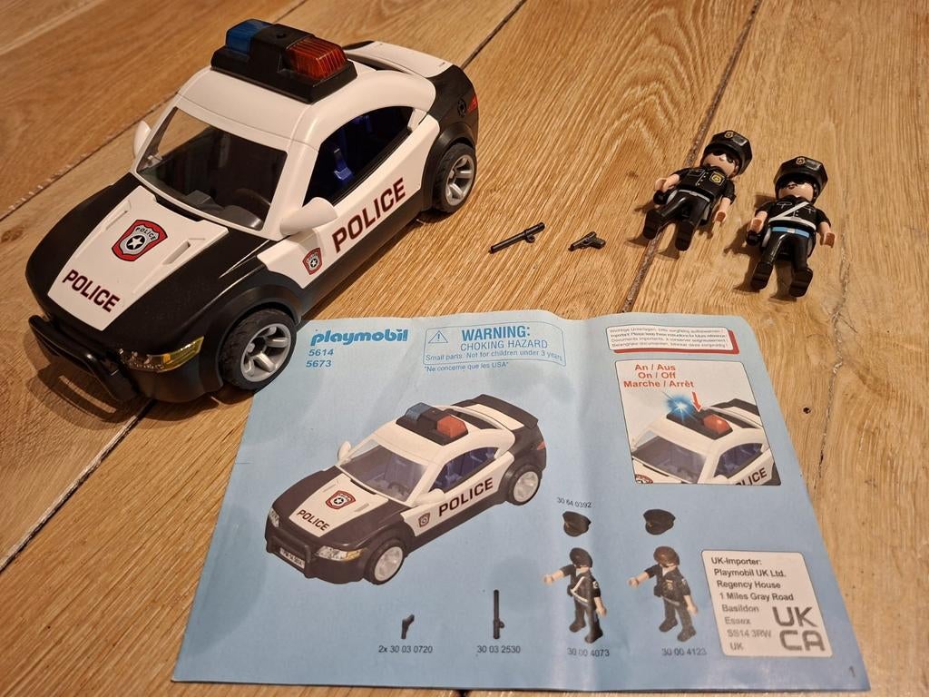 Playmobil 5673 politieauto, Ophalen of Verzenden