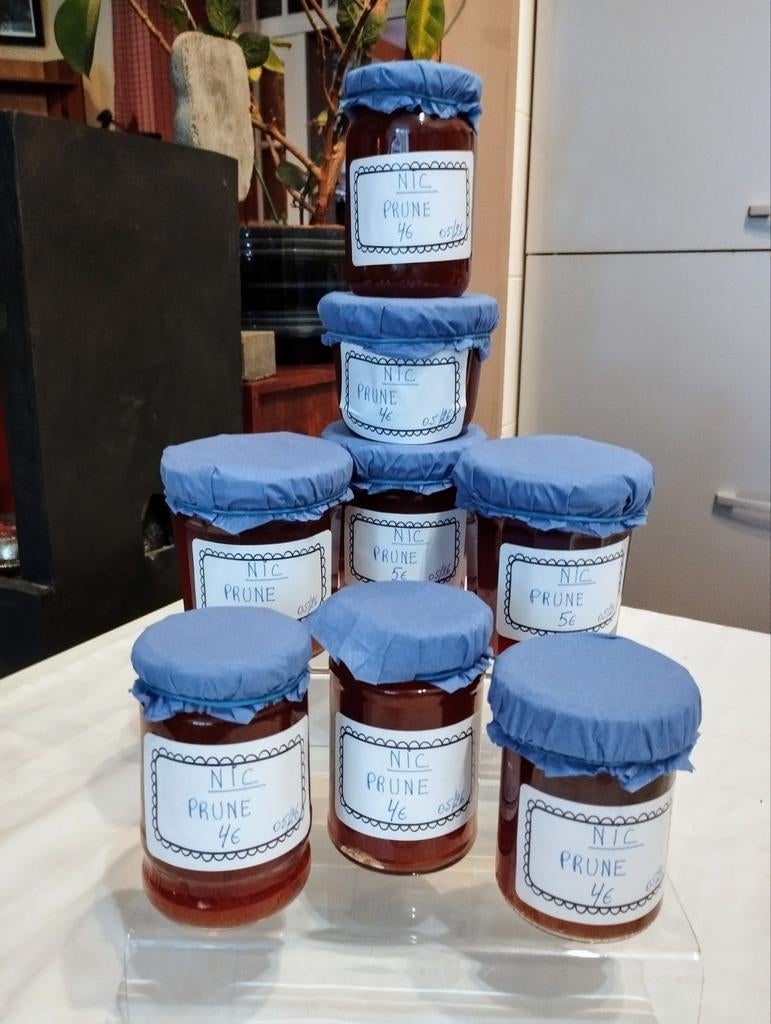 Confiture MAISON ARTISANALE à la PRUNE, Enlèvement