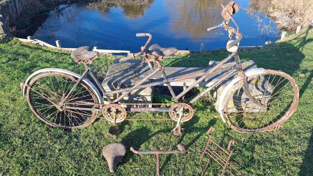 Vieux tandem, Enlèvement