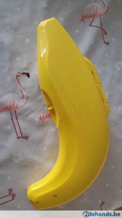 Tupperware opbergdoos banaan, Huis en Inrichting, Keuken | Tupperware, Ophalen of Verzenden, Gebruikt