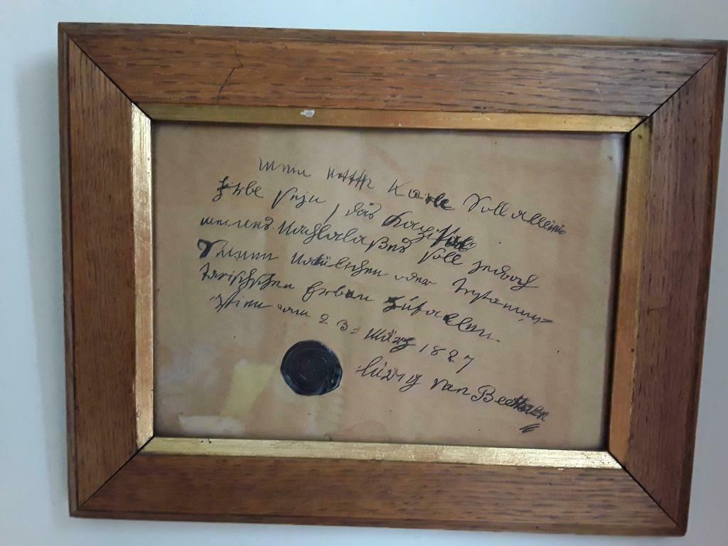 von Beethovens testament, Antiek en Kunst, Ophalen of Verzenden