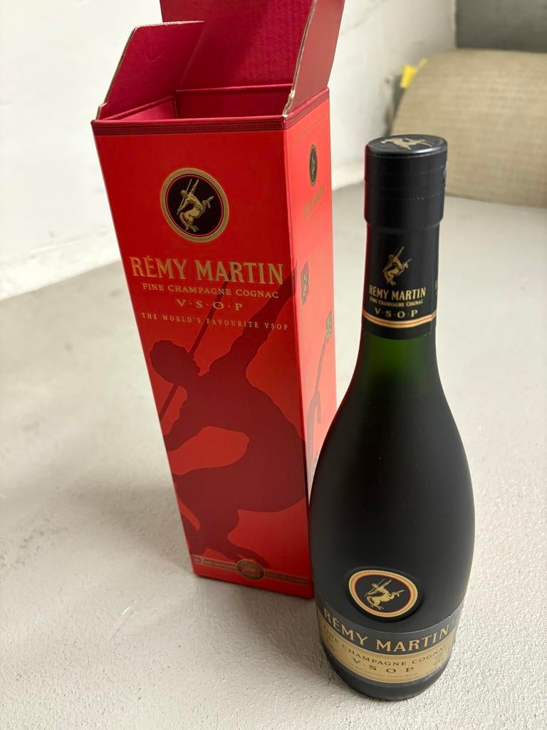 Remy Martin VSOP fine champagne cognac, Verzamelen, Wijnen, Ophalen, Nieuw, Champagne