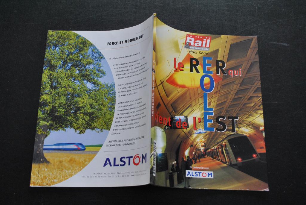 Revue La vie du rail HS RER EOLE qui vient de l'Est Alstom, Enlèvement ou Envoi, Utilisé, Train, Livre ou Revue