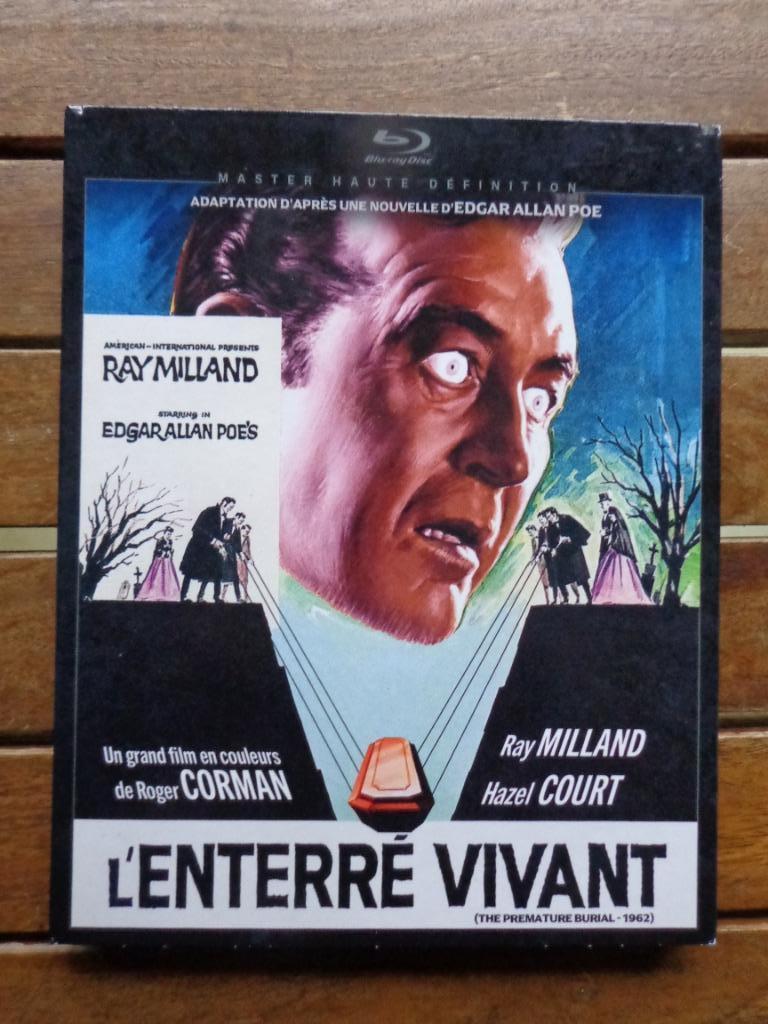 )))  Bluray  L' Enterré Vivant  //  Roger Corman  (((, Ophalen of Verzenden, Zo goed als nieuw, Horror