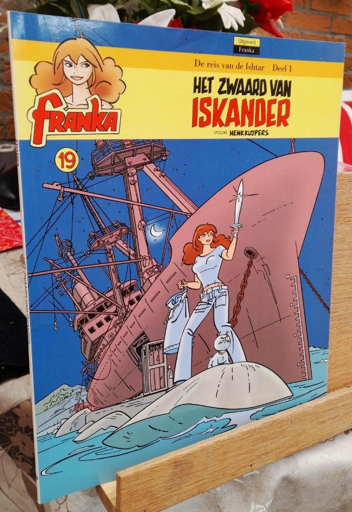 Franka nr 19  het zwaard van Iskander enige druk 2006, Boeken, Gelezen, Verzenden, Eén stripboek, Henk Kuijpers