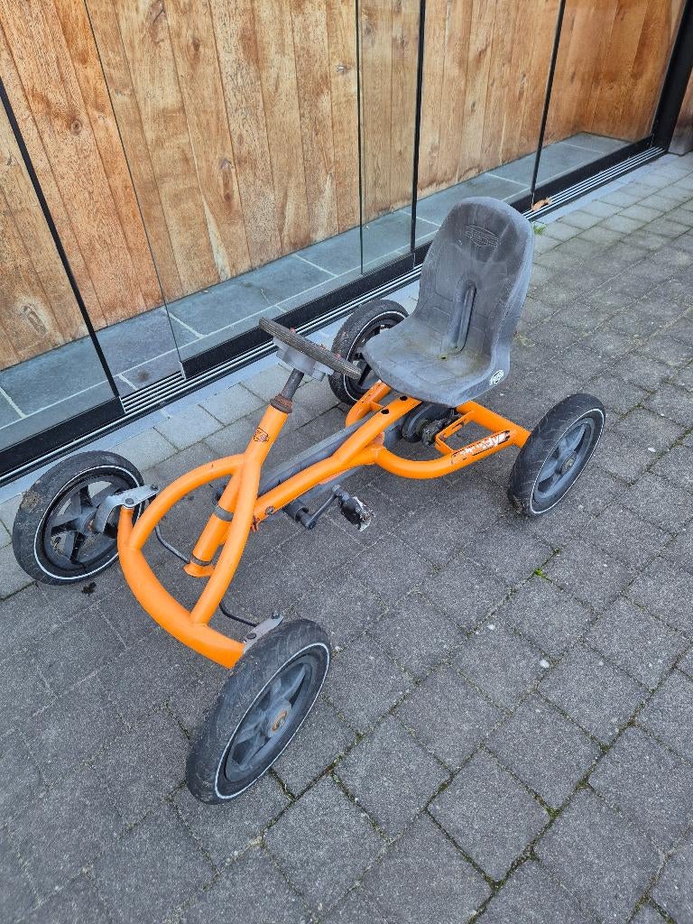 Gocart, Kinderen en Baby's, Speelgoed | Buiten | Voertuigen en Loopfietsen, Ophalen, Gebruikt, Trapvoertuig