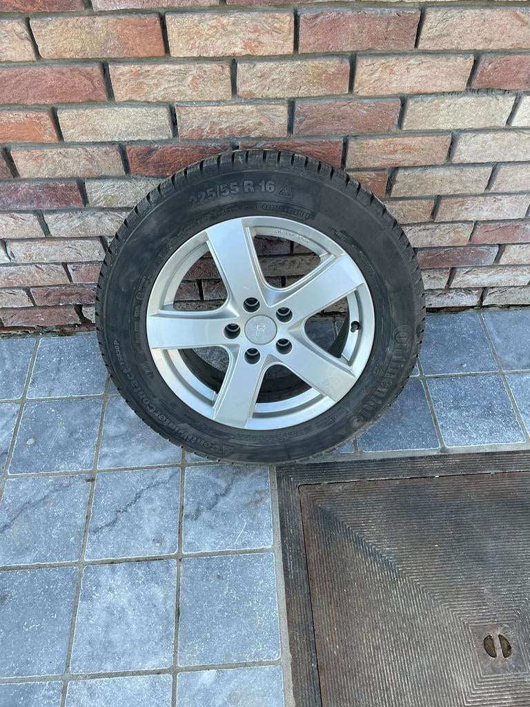Jantes AUDI 225/55 R 16 ( hiver ), Auto-onderdelen, Banden en Velgen, 16 inch, Banden en Velgen, Winterbanden, Personenwagen