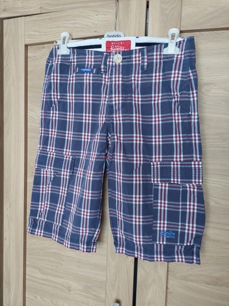 Bermuda Superdry maat S, Kleding | Heren, Broeken en Pantalons, Blauw, SuperDry, Ophalen of Verzenden, Gedragen