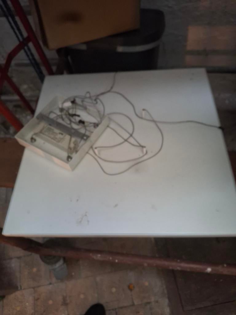 Plafondlamp 60/60 cm, Ophalen