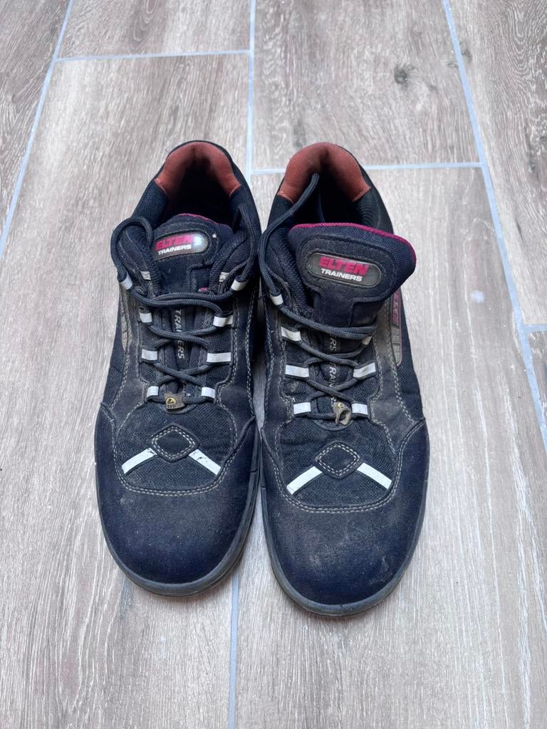 Werkschoenen stalen tip laag model maat 46, Doe-het-zelf en Bouw, Veiligheidskleding, Ophalen, Zo goed als nieuw