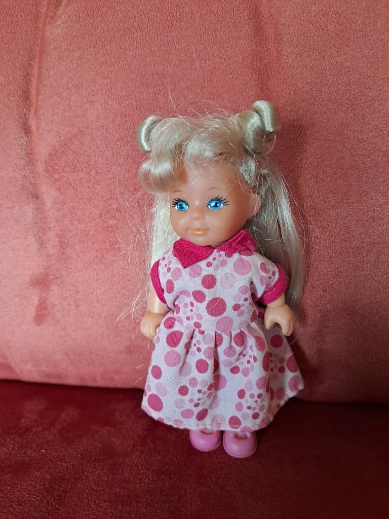 Mini Simba blonde dubbele halve knot, Kinderen en Baby's, Speelgoed | Poppen, Ophalen of Verzenden, Gebruikt, Overige typen