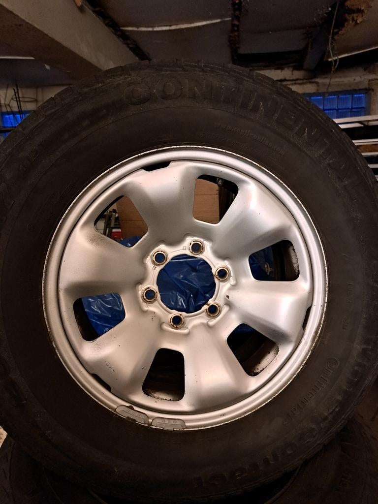 Winterbanden op velg van toyota land cruizer 100, Ophalen, Winterbanden