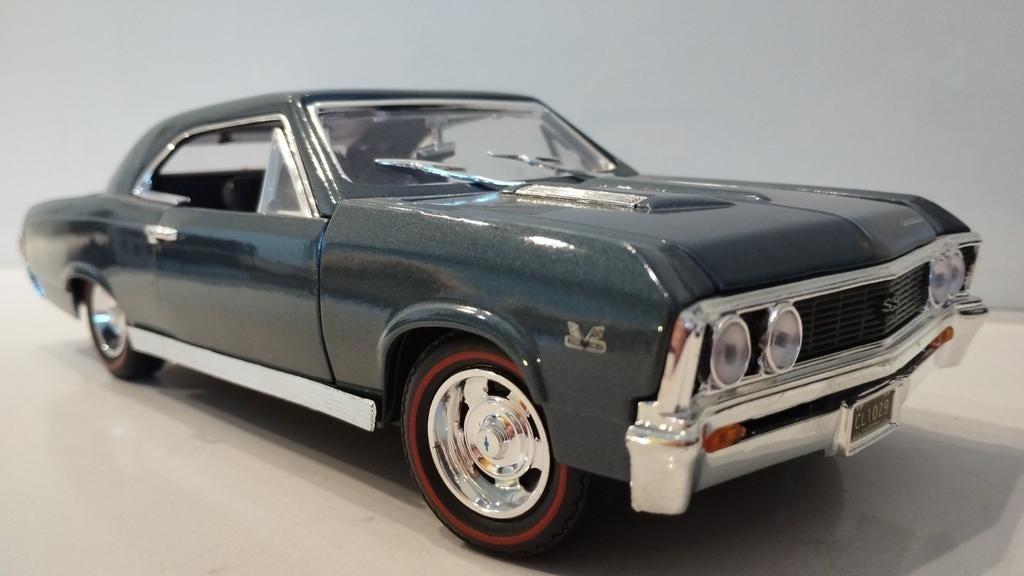 Chevrolet Chevelle SS, Hobby & Loisirs créatifs, Voitures miniatures | 1:18, Enlèvement ou Envoi, Comme neuf, Motormax