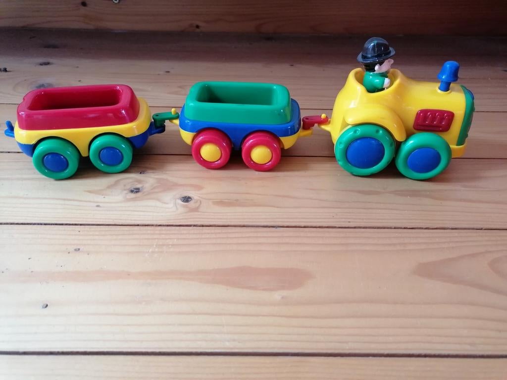 Tracteur Jackpot avec 2 remorques, Enlèvement