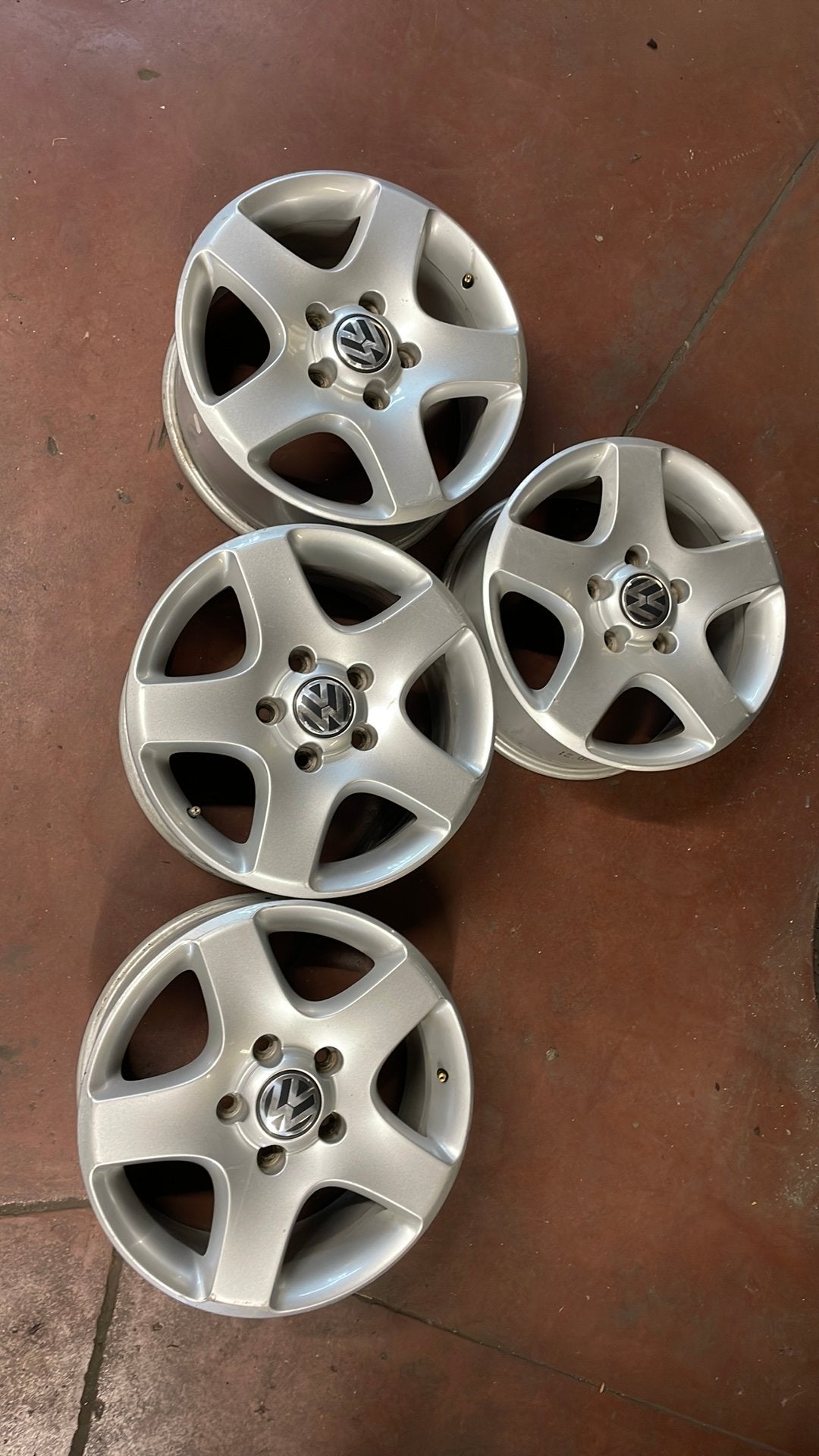 VW Touareg velgen, Ophalen, Velg(en)