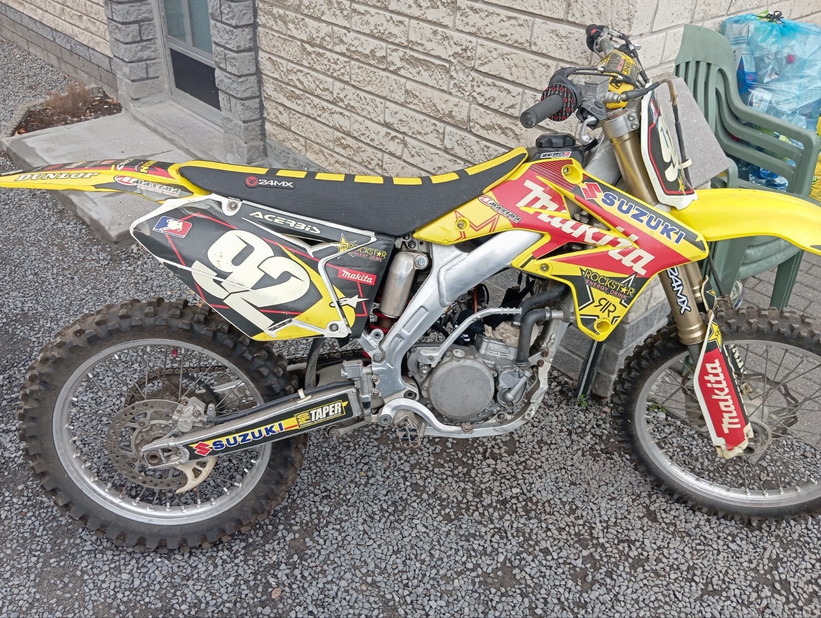 Suzuki rmz 250 cc bj 07 /08 voor opmaak of onderdelen, Ophalen, Suzuki