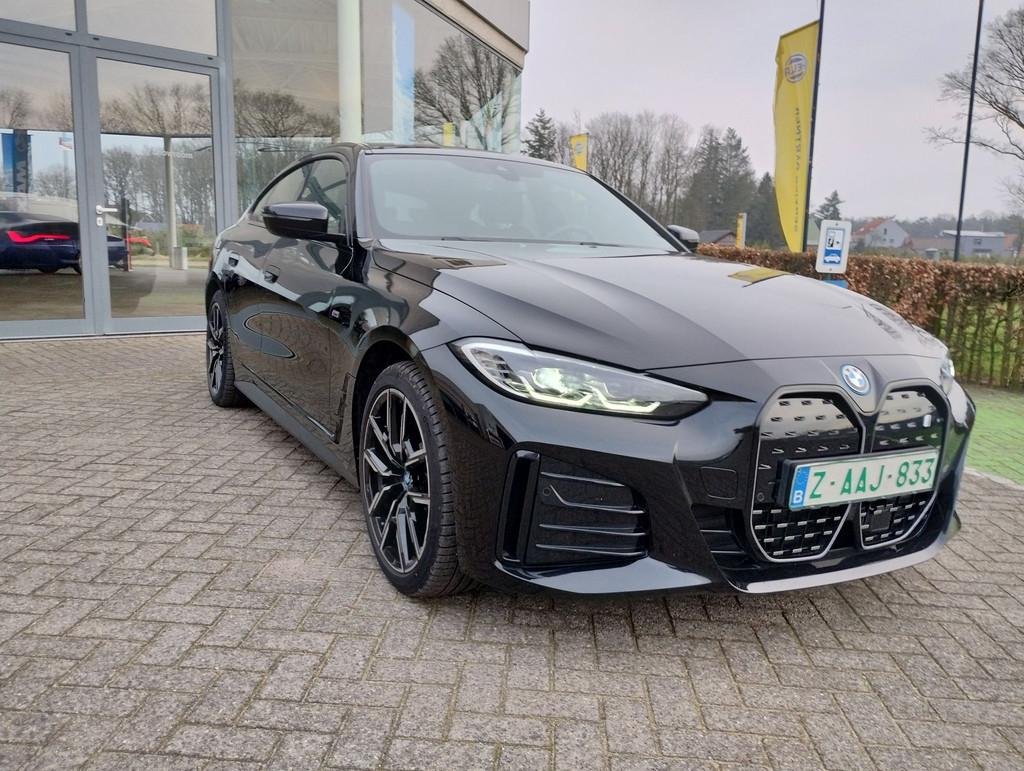 Bmw I4 Edrive 40, Achterwielaandrijving, Gebruikt, Euro 6, Zwart