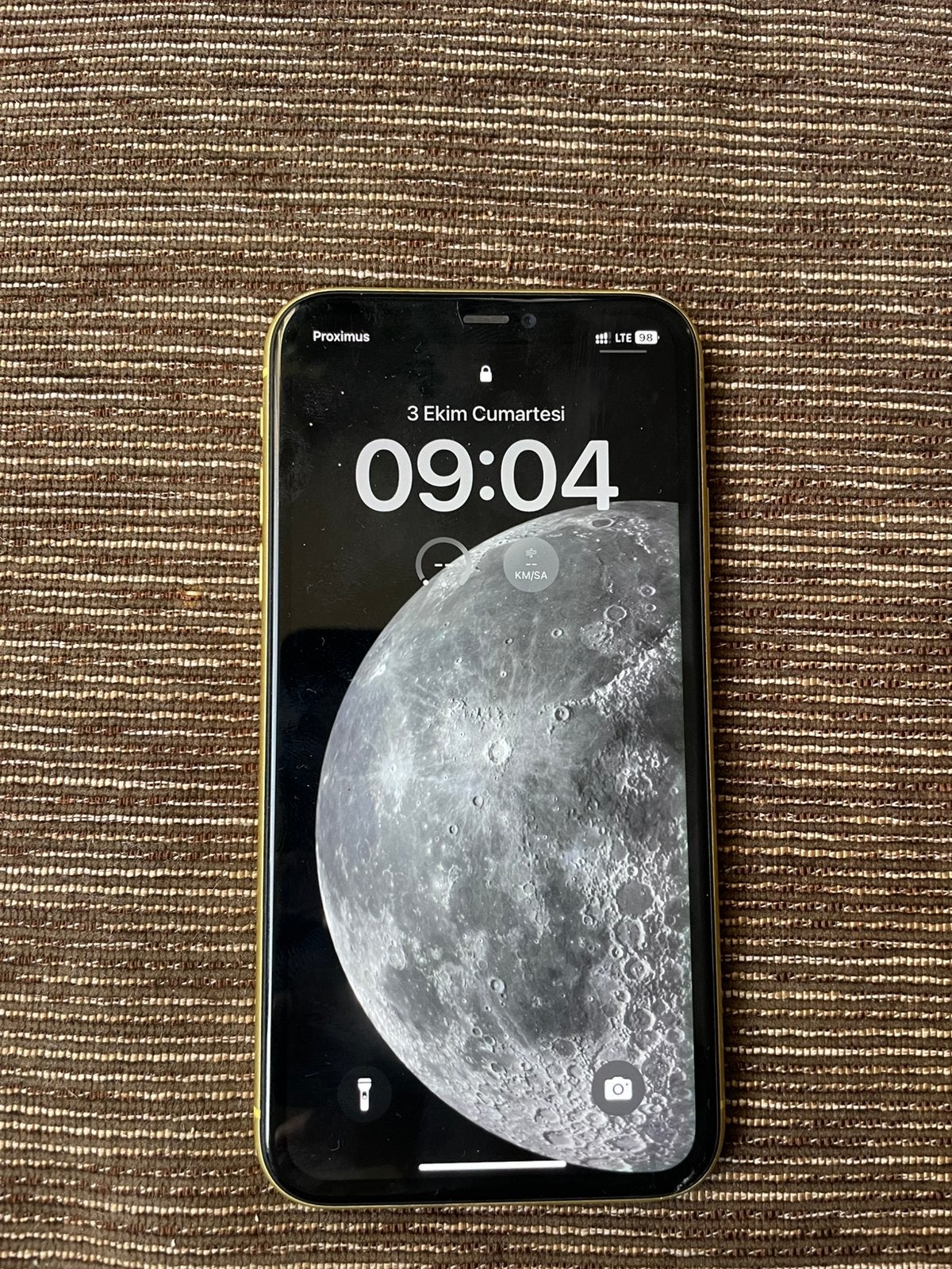 Apple iPhone 11 jaune — Comme neuf, Enlèvement ou Envoi, Comme neuf, Jaune, IPhone 11