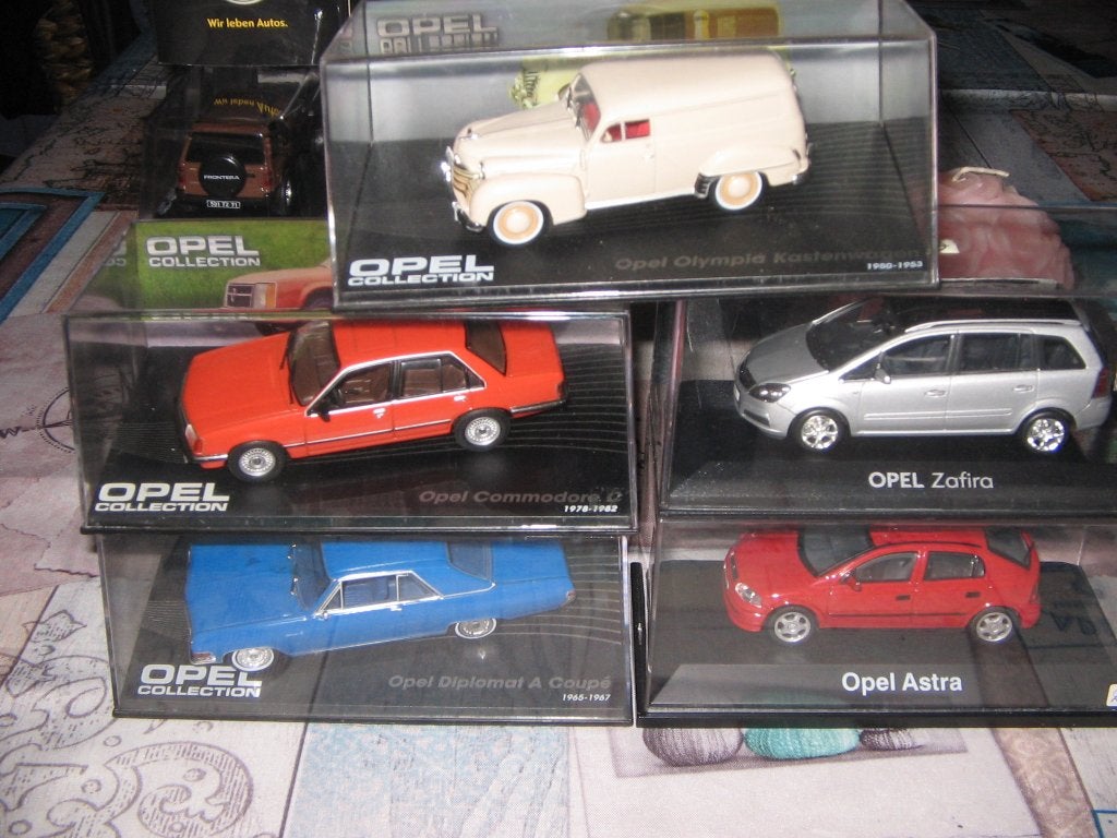 lot van 20 opel modellen op 1/43, Enlèvement, Neuf, Voiture, Autres marques