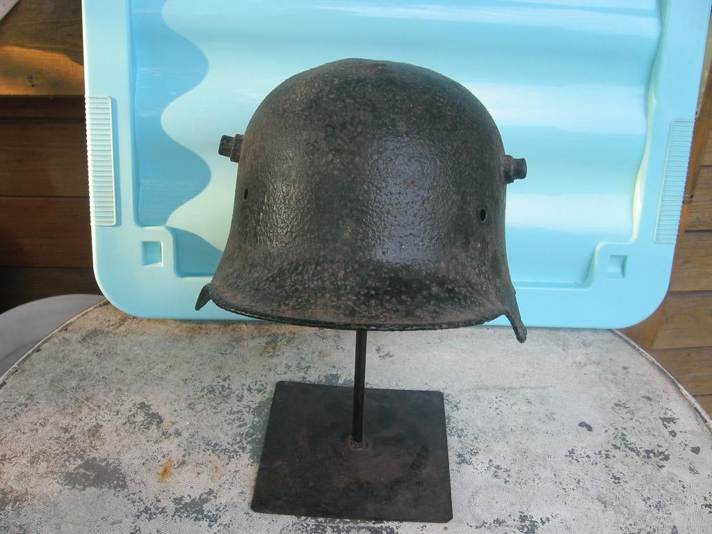 Mod 1917 Stahl helm, Ophalen of Verzenden, Landmacht, Helm of Baret