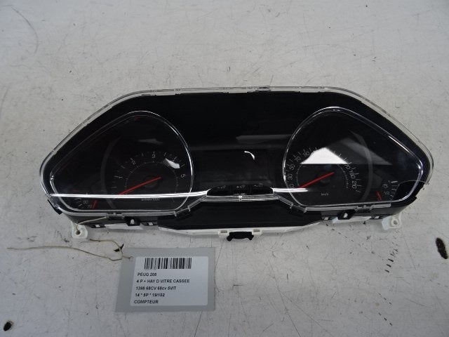 COMPTEUR DE VITESSE 208 I (CA / CC / CK / CL) (9801904080), Autos : Pièces & Accessoires, Kontakt-peugeot@peugeot.com, Utilisé