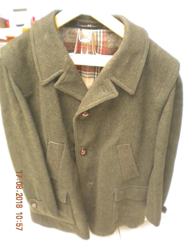 Groene wintermantel (M. 56), Kleding | Heren, Jassen | Winter, Ophalen, Maat 56/58 (XL)